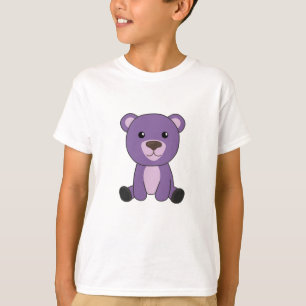 Camiseta Osos Coloridos De Oso Púrpura Cute Los Osos Animal