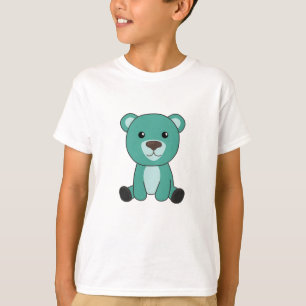 Camiseta Osos Coloridos De Oso Turquesa Cute Animales Teddy