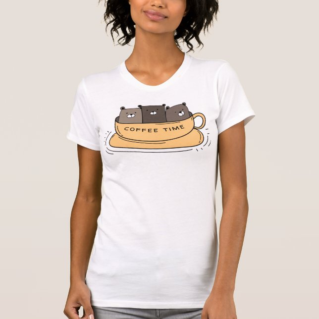 Camiseta Osos de café personalizados