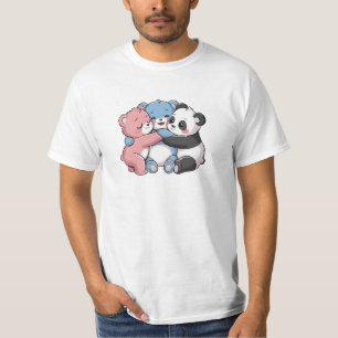 Camiseta Osos de peluche con panda