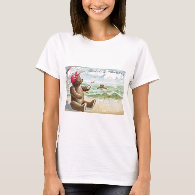 Camiseta Osos de peluche en la orilla (Anverso)