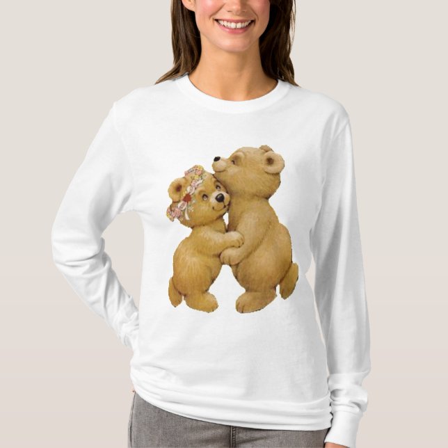 Camiseta Osos de peluche lindos del baile (Anverso)