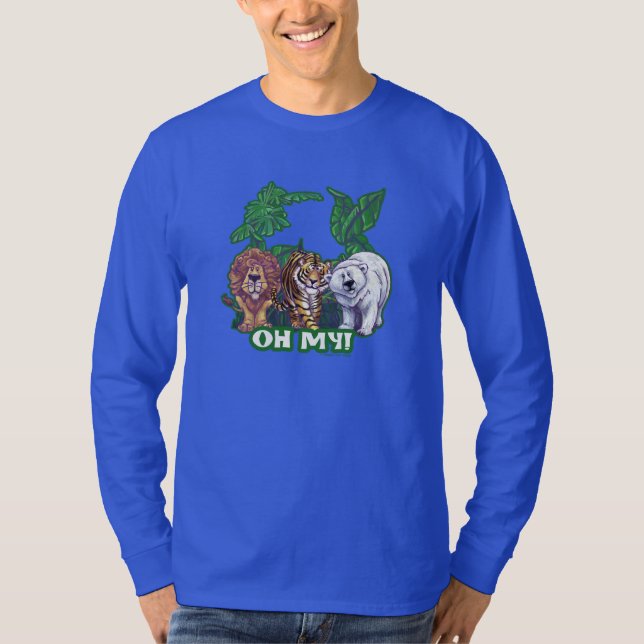Camiseta Osos de tigres de leones Oh Mi (Anverso)