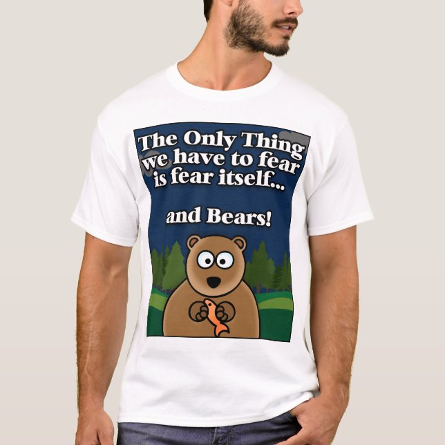 Camiseta Osos del miedo (Anverso)
