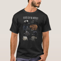 Osos del mundo Panda Polar Grizzly Black Cute