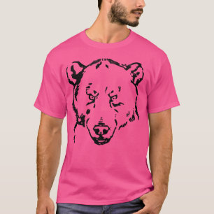 Camiseta Osos divertidos Zookeeper Bear Adorable Face Anima