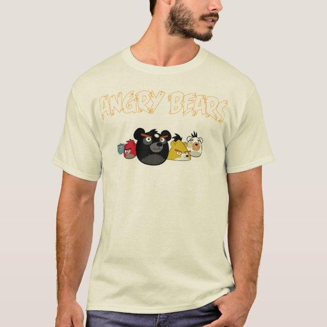 Camiseta Osos enojados (Anverso)