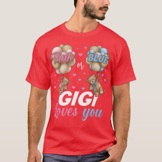 Camiseta Osos Gigi Rosa O Azul Te Ama El Género Revelado