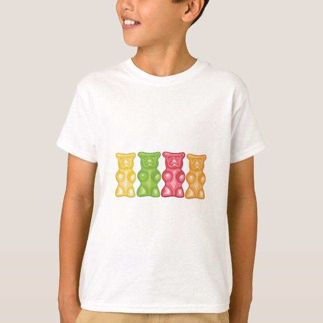 Camiseta Osos gomosos (Anverso)