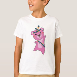Camiseta Osos Indios Osos Con Fashing Teddy Feather