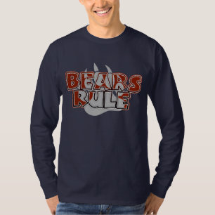 Camiseta Osos Mandan en Brown sobre Pata de Plata - ¡CALIEN