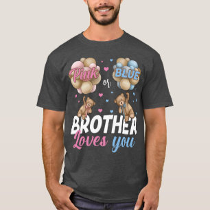 Camiseta Osos Pink O Blue Brother Ama Tu Revelación De Géne