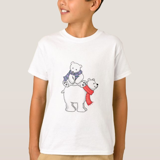 CAMISETA OSOS POLARES ATACADOS (Anverso)