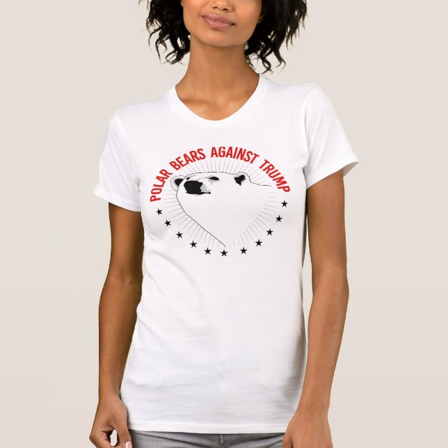 Camiseta Osos polares contra el triunfo - - (Anverso)