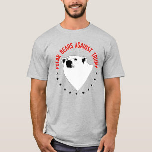 Camiseta Osos polares contra Trump