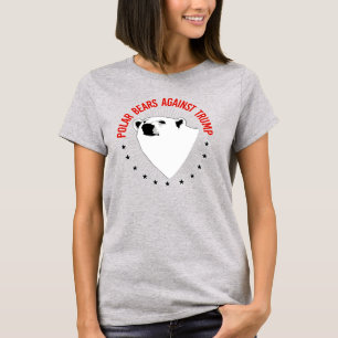 Camiseta Osos polares contra Trump
