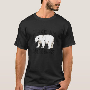 Camiseta Osos Polares Cutáneos Animales Naturales