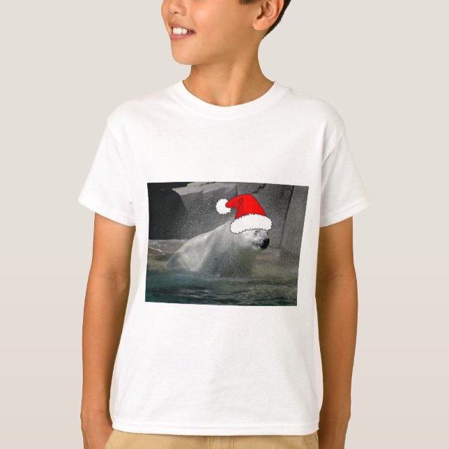Camiseta Osos polares navidades (Anverso)