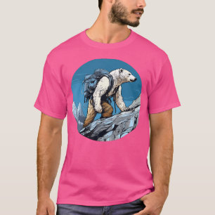 Camiseta Osos Polares Senderismo Montañismo Oso Polar