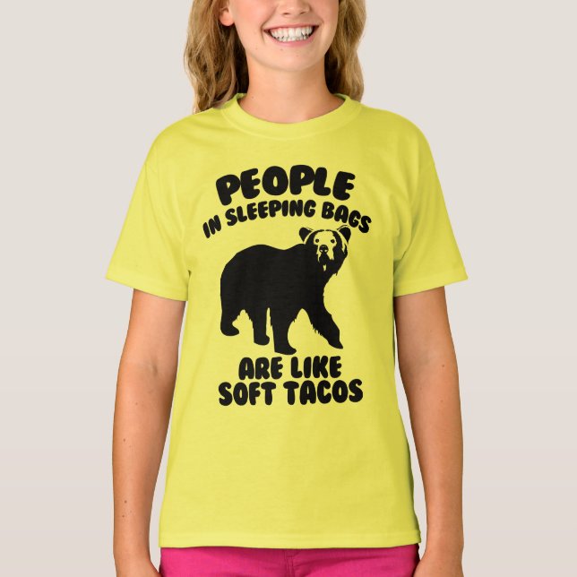 Camiseta Osos que acampan (Anverso)