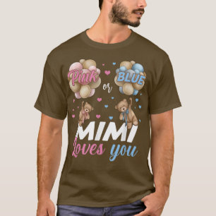 Camiseta Osos Rosa O Azul Mimi Te Ama El Género Revelado