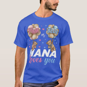 Camiseta Osos Rosa O Azul Nana Te Ama El Género Revelado