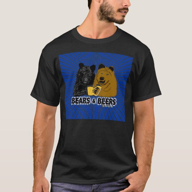 Camiseta Osos y cervezas (Anverso)