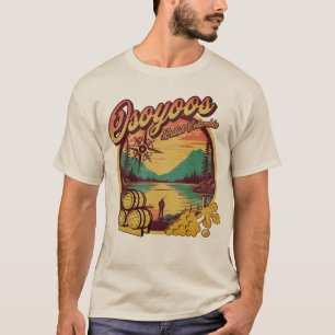 Camiseta Osoyoos BC angustiado canadiense