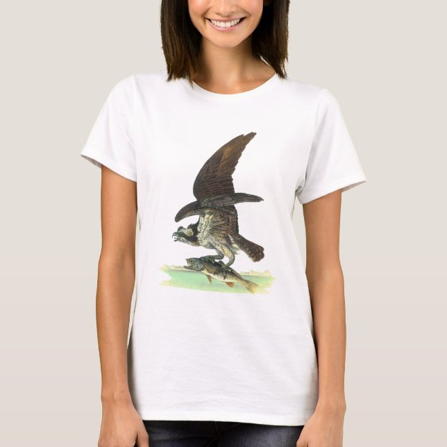 Camiseta Osprey de John James Audubon (Anverso)