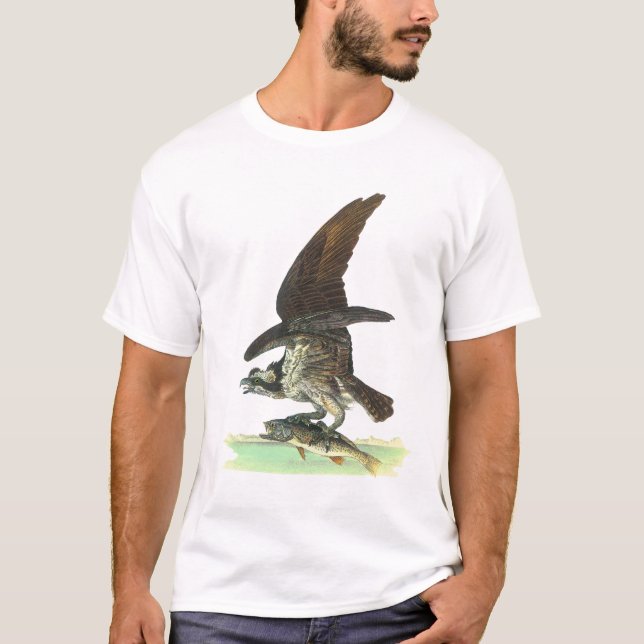 Camiseta Osprey de John James Audubon (Anverso)