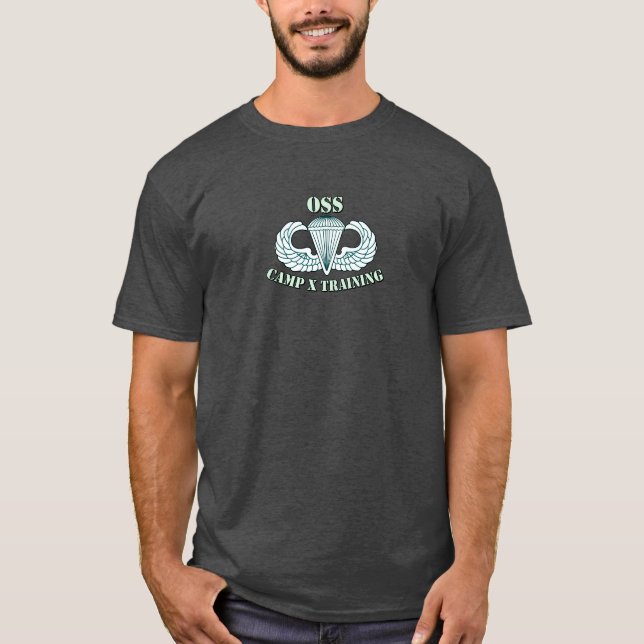 Camiseta OSS del campo X (Anverso)