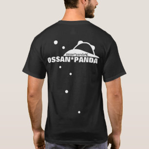 Camiseta Ossan*Panda con recuerdo de material de nieve T-Sh