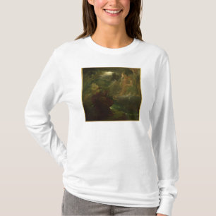 Camiseta Ossian que conjura encima de las bebidas