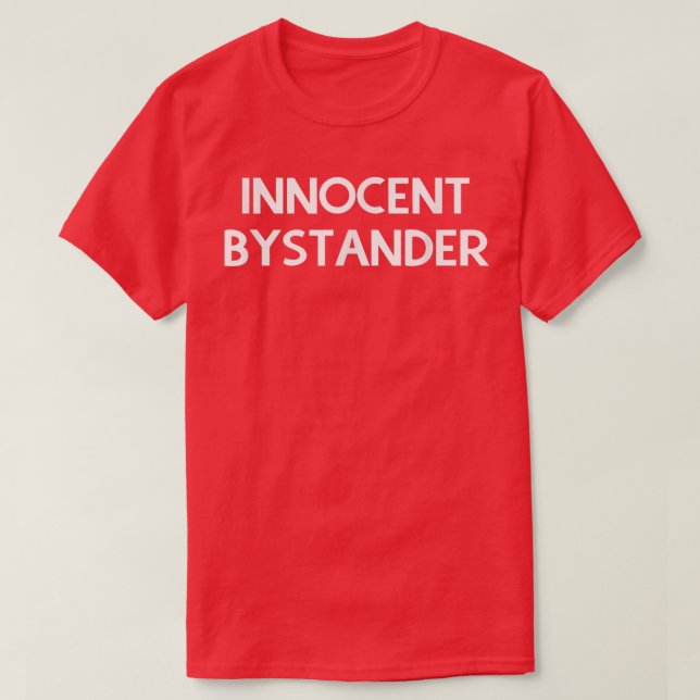 Camiseta Ostentador inocente  (Diseño del anverso)