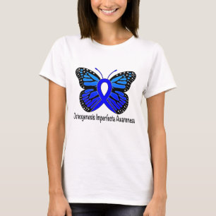 Camiseta Osteogénesis Cinta Imperfecta de Concienciación