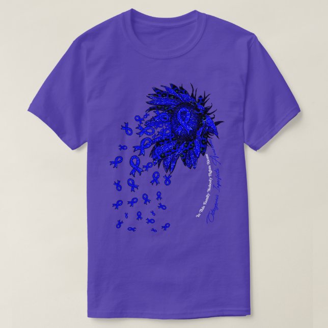 Camiseta Osteogénesis Imperfecta Awareness sunflower nadie (Diseño del anverso)