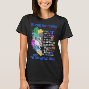 Camiseta Osteogénesis Imperfecta Soporte de Cinta de Concie