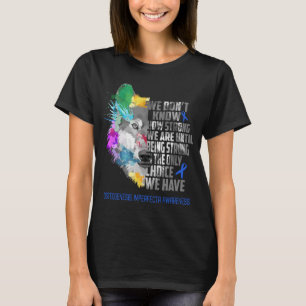 Camiseta Osteogénesis Imperfecta Soporte de Cinta de Concie