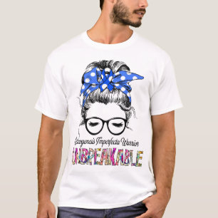 Camiseta Osteogénesis Imperfecta Soporte de Cinta de Concie