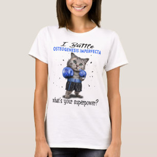 Camiseta Osteogénesis Imperfecta Soporte de Cinta de Concie