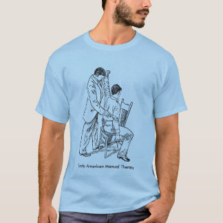 Camiseta osteopática tradicional del tratamiento