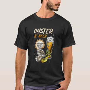 Camiseta Ostras Y Cervezas Todos Los Días Del Año