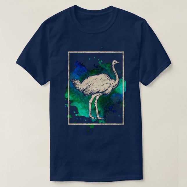 Camiseta Ostrich (Diseño del anverso)