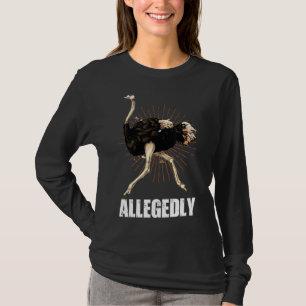 Camiseta Ostrich Birdwatcher Birdwatching presuntamente ost