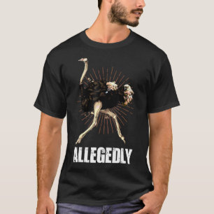 Camiseta Ostrich Birdwatcher Birdwatching presuntamente ost