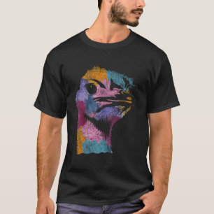 Camiseta Ostrich colorido