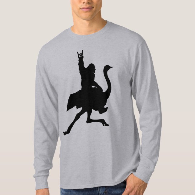 Camiseta Ostrich de Bigfoot (Anverso)