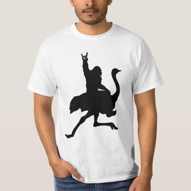 Camiseta Ostrich de Bigfoot (Anverso)