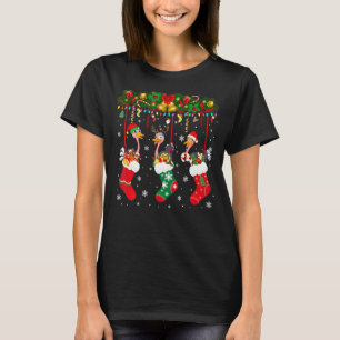 Camiseta Ostrich De Renos De Santa Elf En Navidades Saquea 