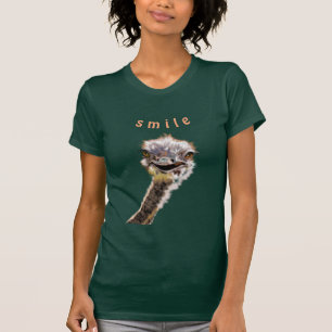 Camiseta Ostrich feliz -